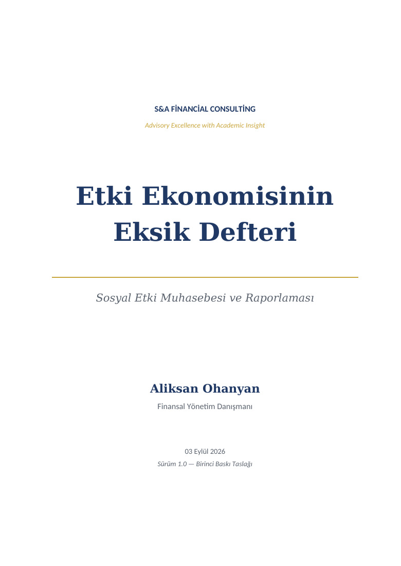 Etki Ekonomisinin Eksik Defteri kitap kapağı